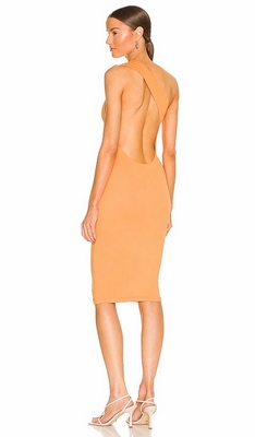 Orange Alix Nyc Andes Dress