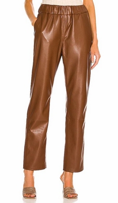 Brown Anine Bing Colton Track Pant