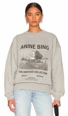 Grey Anine Bing Kenny Sweatshirt Motel