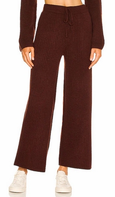 Brown One Grey Day Bar Pant