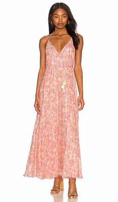 Pink Rococo Sand Long Dress