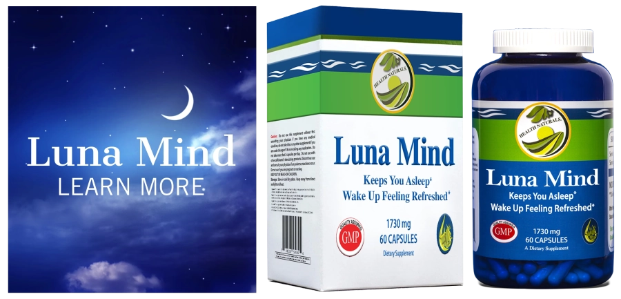 Luna Mind Natural Sleep Supplement. Many of us struggle with sleep disturbances and have come to rely on prescription sleep aids just to get through the night.