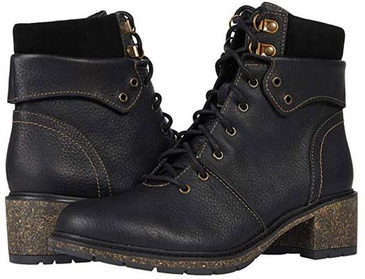 Aetrex Aubry Female Shoes Lace Up Boots