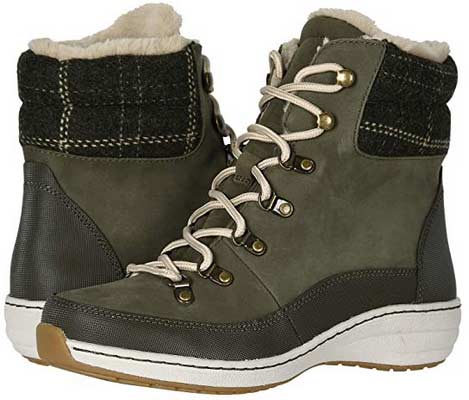 Aetrex Jodie Female Shoes Winter and Snow Boots