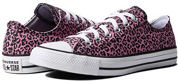 Converse Chuck Taylor All Star Mini Leopard Print OX Female Shoes Lifestyle Sneakers