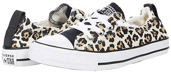 Converse Chuck Taylor All Star Shoreline Leopard Print Female Shoes Lifestyle Sneakers