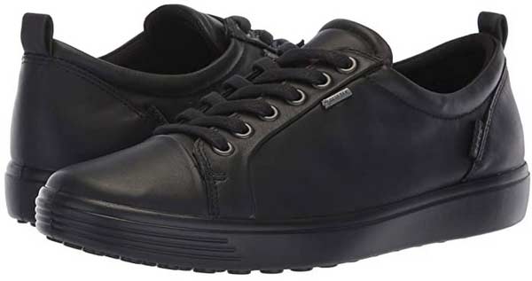 ECCO Soft 7 GORE-TEX Tie Female Shoes Lifestyle Sneakers