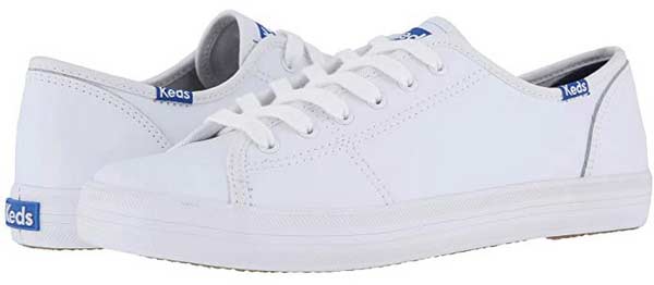 Keds Kickstart Leather Female Shoes Lifestyle Sneakers