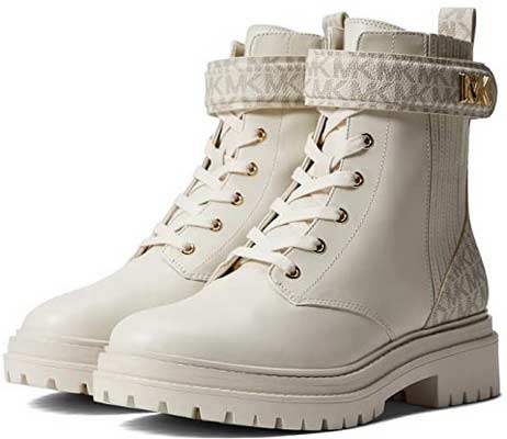 Michael Kors Stark Bootie Female Shoes Lace Up Boots