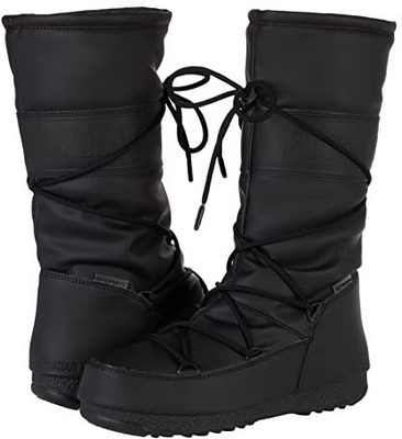 MOON BOOT High Rubber WP Female Shoes Winter and Snow Boots