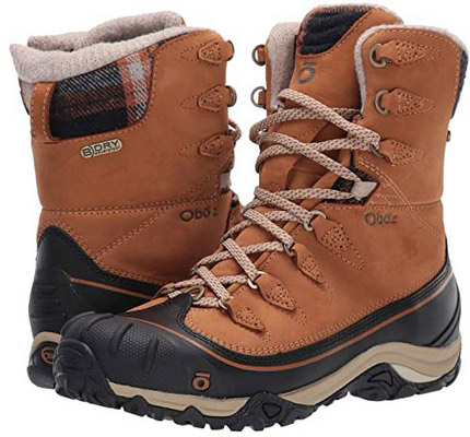 Oboz 8 Sapphire Insulated B-DRY Female Shoes Winter and Snow Boots