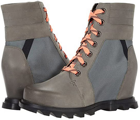 SOREL Joan of Arctic Wedge III Lexie Female Shoes Lace Up Boots