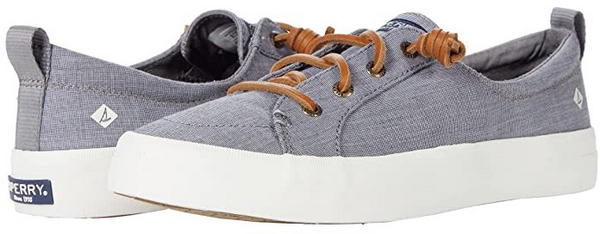 Sperry Crest Vibe Two-Tone Chambray Female Shoes Lifestyle Sneakers